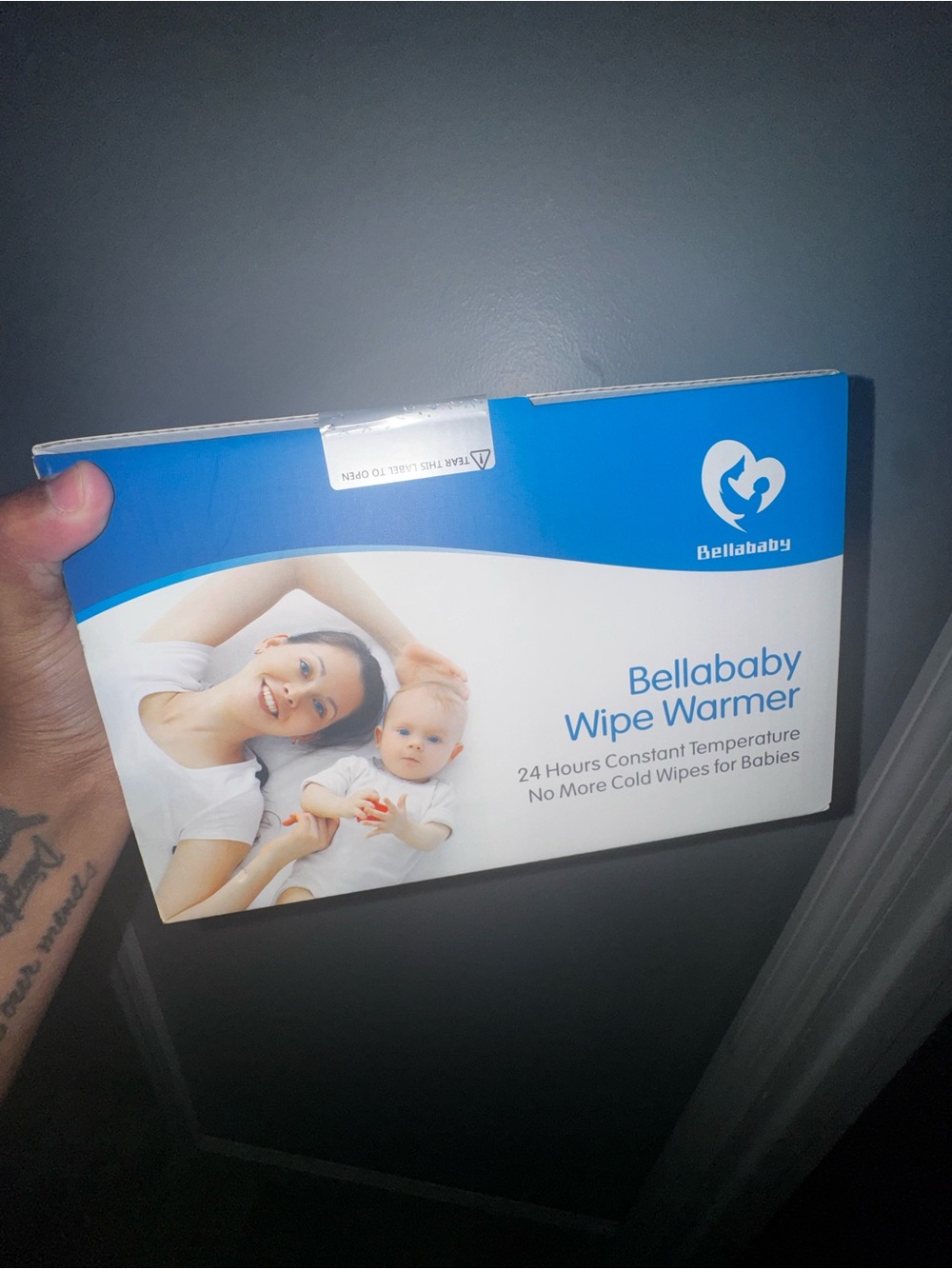 Blue Wipe Warmer for Babies